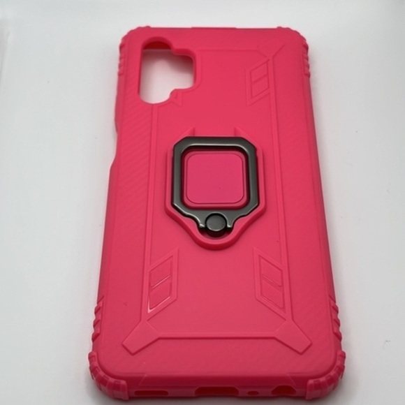 Samsung Galaxy S23 Case wRing Holder Kickstand & 2 Screen Protectors - Picture 2 of 3